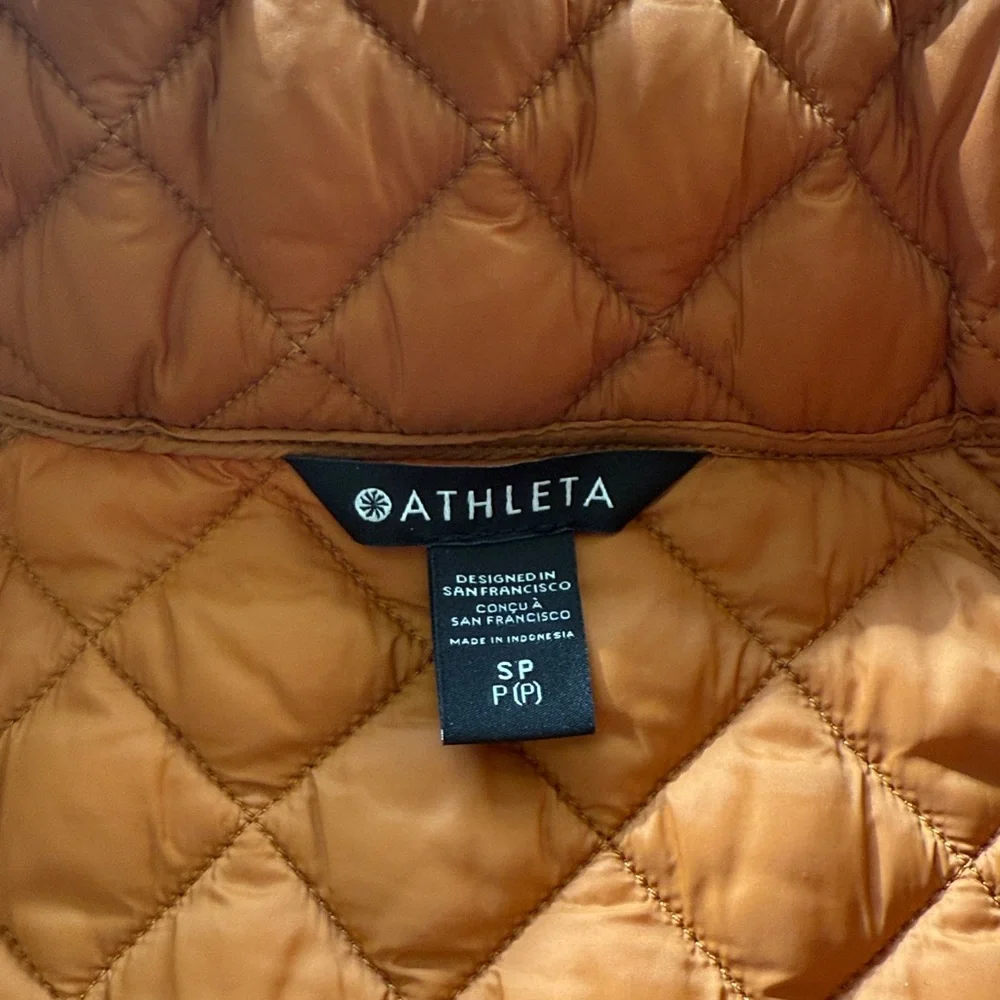 Quilted Athleta Jacket - Picture 3 of 3
